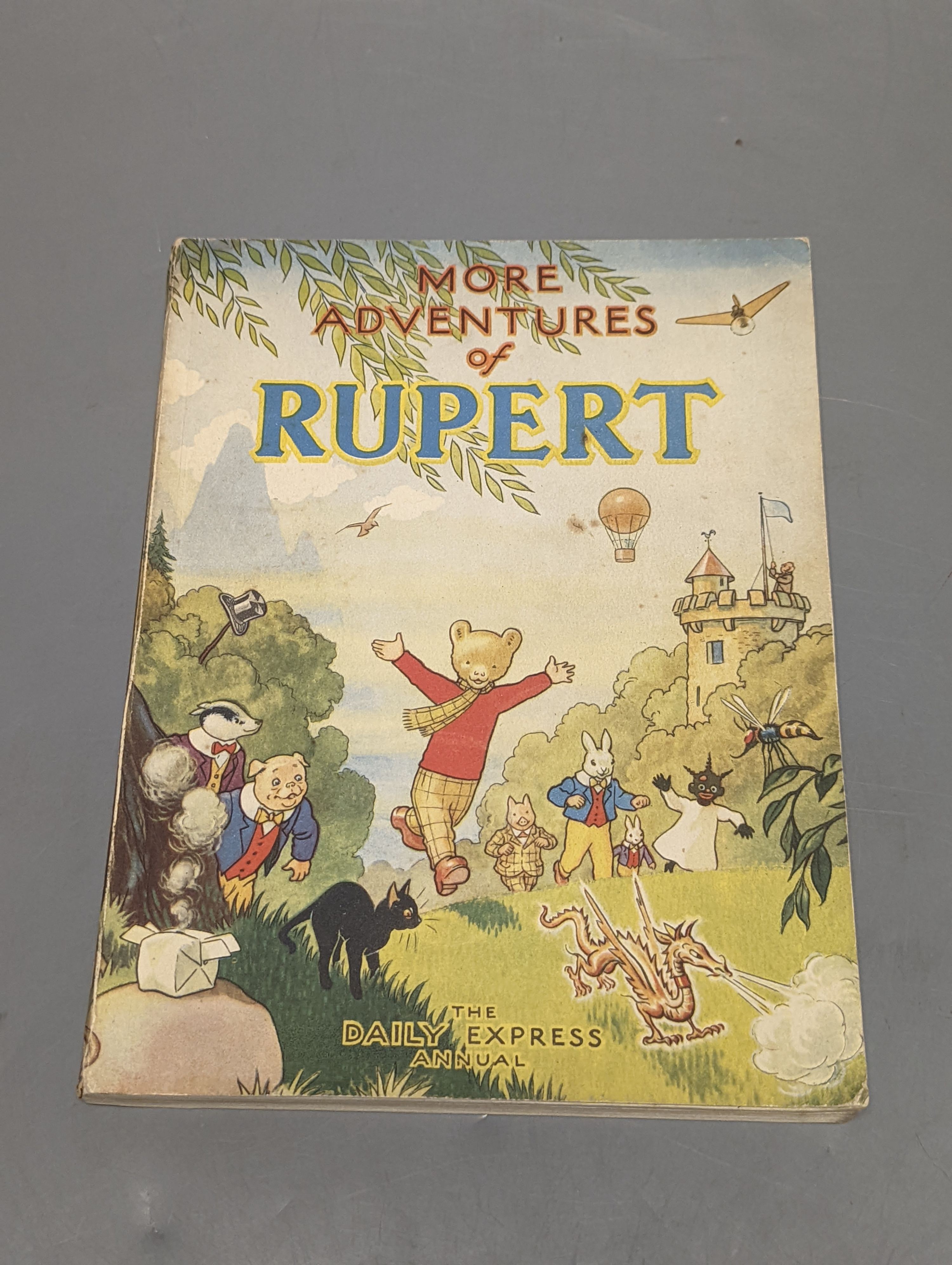 Bestall, Alfred, and others - Rupert Bear Annuals, for the years, 1947, 1949-50, 1955, 1957-59, 1969-2000 and 2010 (40), together with Rupert Bear magazines, various.